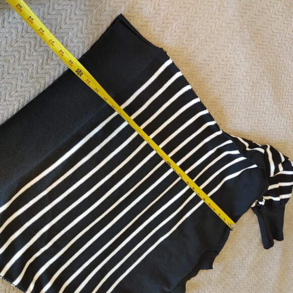 Women's Lounge Long Sleeve Striped Top - Picture 12 of 15